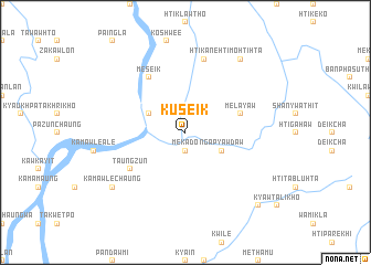 map of Kuseik