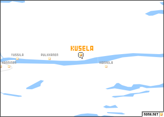 map of Kusela