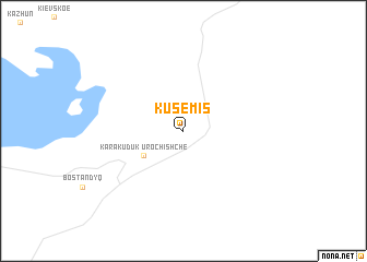 map of Kusemis