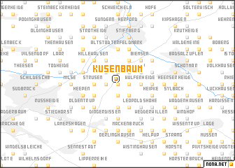 map of Küsenbaum