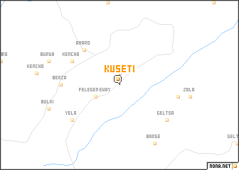 map of Kusetī