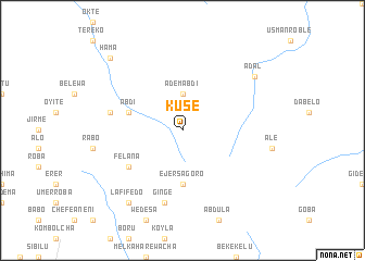 map of Kusē