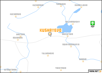 map of Kushayevo