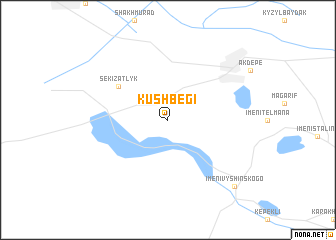 map of Kushbegi
