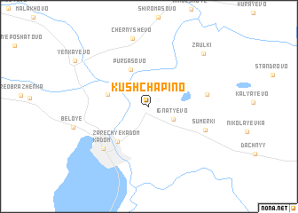 map of Kushchapino