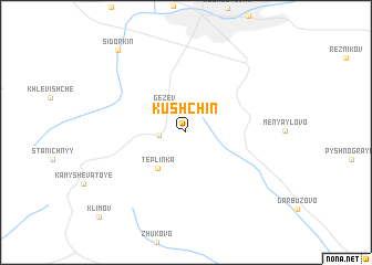 map of Kushchin