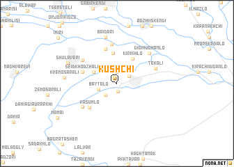 map of Kushchi