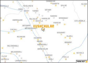 map of Kushchular