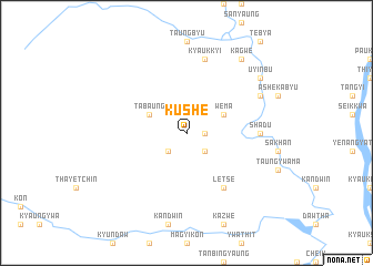 map of Kushe