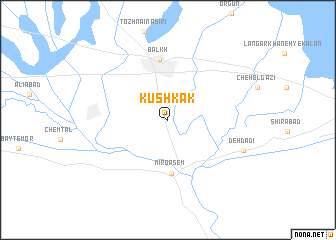 map of Kushkak