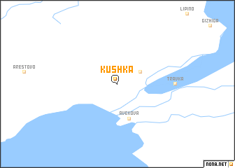 map of Kushka
