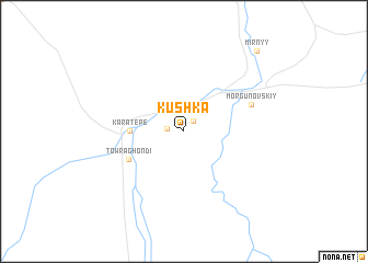 map of Kushka