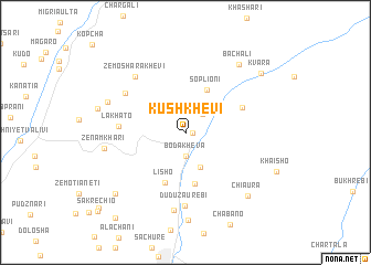 map of Kushkhevi