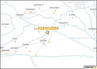 map of Kushkunak