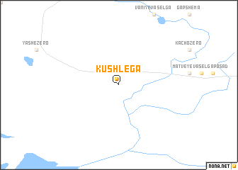 map of Kushlega