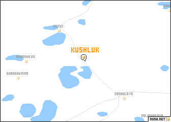 map of Kushluk