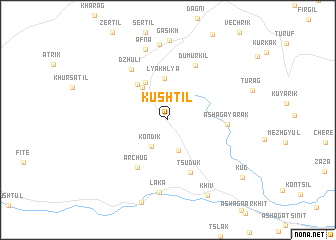 map of Kushtil\