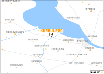 map of Kushulëvo