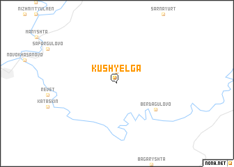 map of Kush-Yelga