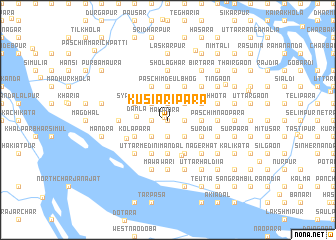 map of Kusiāripāra