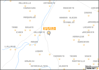 map of Kusima