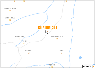 map of Kusimbiali