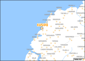 map of Kusip\