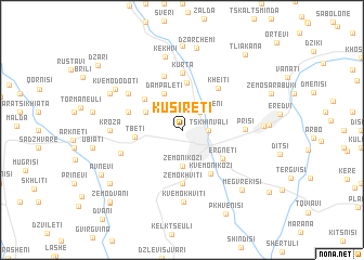 map of Kusireti