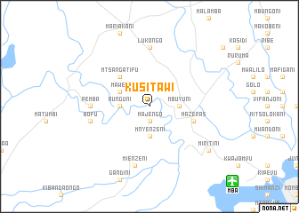 map of Kusitawi