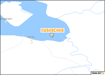 map of Kuskachka