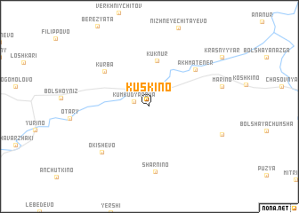 map of Kus\