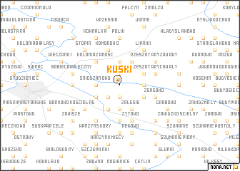 map of Kuski