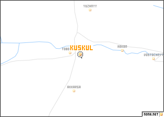 map of Kuskul\