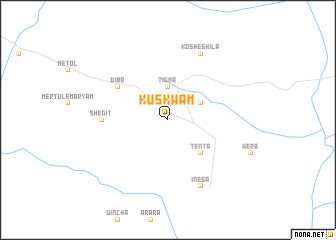 map of Kʼuskʼwam