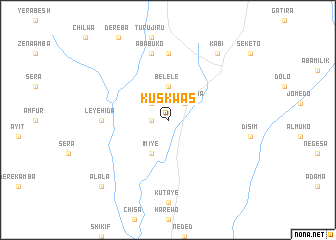 map of Kuskʼwas