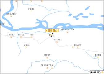map of Kusoji