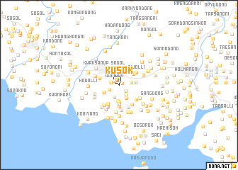 map of Kusŏk