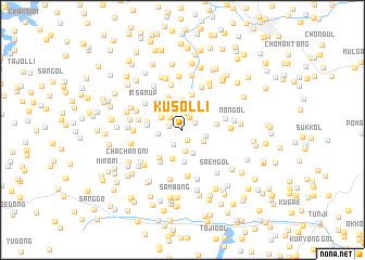 map of Kusol-li