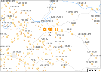 map of Kusŏl-li