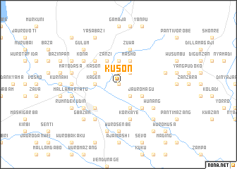 map of Kuson