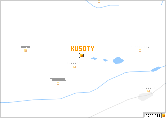 map of Kusoty