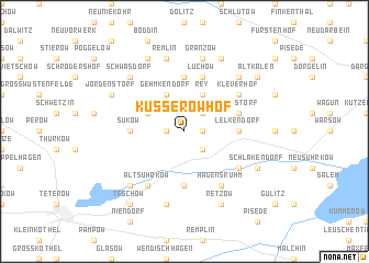 map of Küsserow Hof