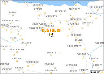map of Kustovka
