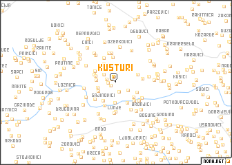 map of Kusturi