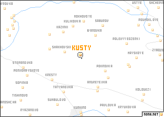 map of Kusty