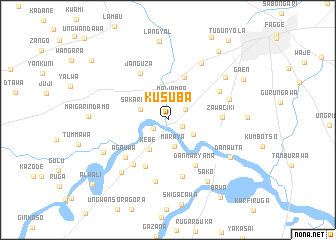 map of Kusuba