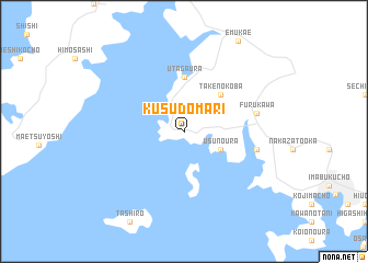 map of Kusudomari