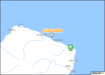 map of Kusugawa