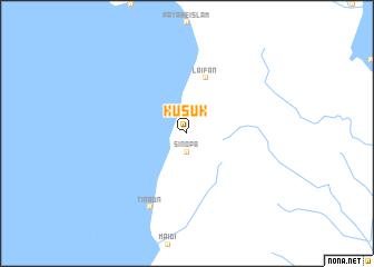 map of Kusuk