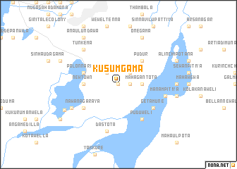 map of Kusumgama